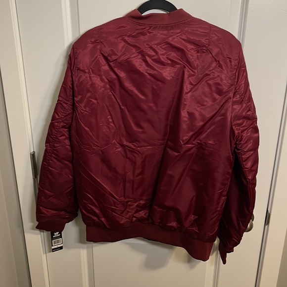 NWT X-Ray Jeans Burgundy Simon Jacket - Picture 2 of 4